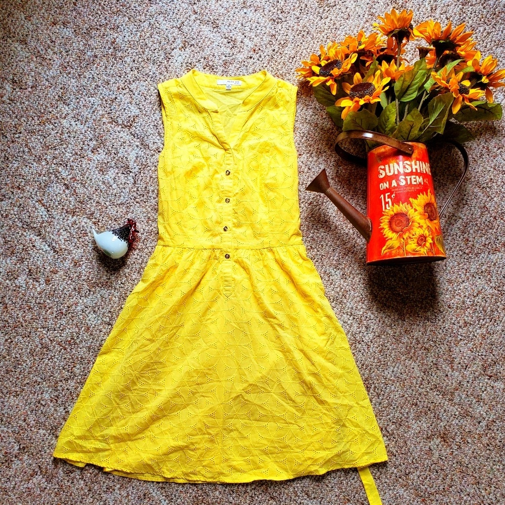 Adorable Yellow Summer Dress